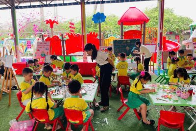 NGÀY HỘI SÁNG TẠO CỦA BÉ